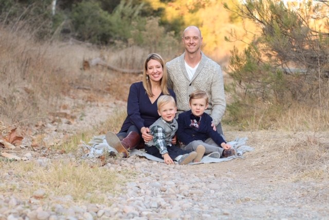 Lance Johnson and his family. P.E.T. interview project.