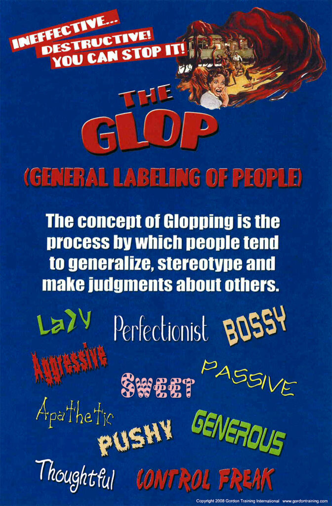 labeling GLOP communication stereotypes