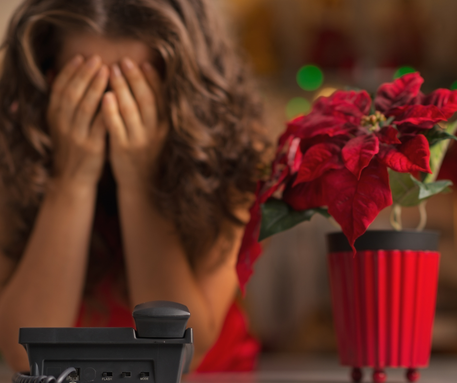 holiday stress confrontation self 